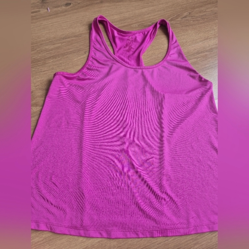Vibrant Pink Women's Athletic Works Tank Top